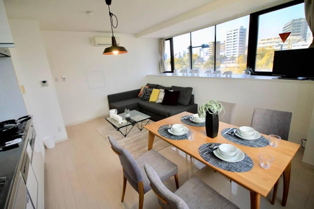 Апартаменты Luxes - 10 Min Hiroshima Station & 2Br Up To 10P Экстерьер фото